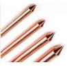 Buy cheap Anti Corrosion Pure Solid Copper Ground Rod / Copper Ground Bar Easy Installatio from wholesalers