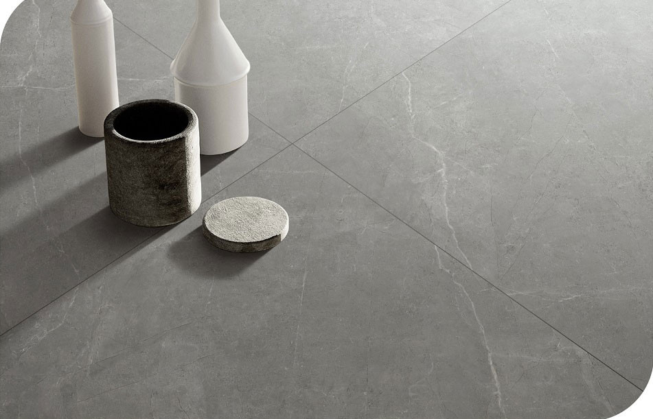 Antique Gray 60x120cm Soft Glazed Durable Indoor Floor Porcelain Textured Tile For Living Room
