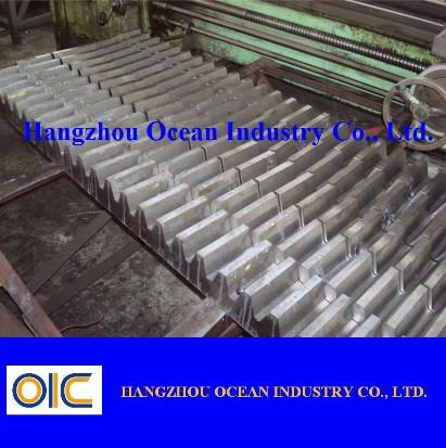 Heavy Duty 500kg Capacity Sliding Gate Opener Galvanized 8mm Gear Rack with 20mm