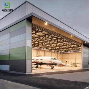 China Modular Industrial Prefabricated Hangars Warehouse Prefab Steel Structure Frame factory