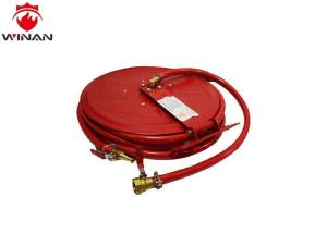 China 3/4&quot; Swing Type PVC Fire Hose With Water Nozzle For Shopping Center factory