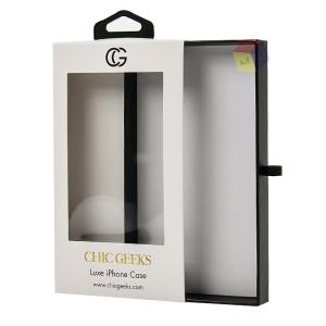 China Compact Mobile Phone Case Packaging Box Lightweight With Clear Window factory