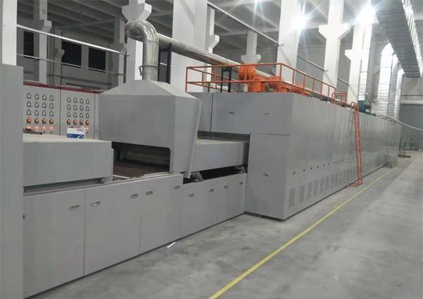 Aluminium Brazing Furnace Radiantor Tube Heating Nitrogen Consumption Three
