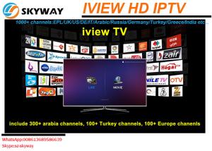 China The most popular greece iptv sports and cinema greek vip channels Iview hd iptv 1 year subscription factory