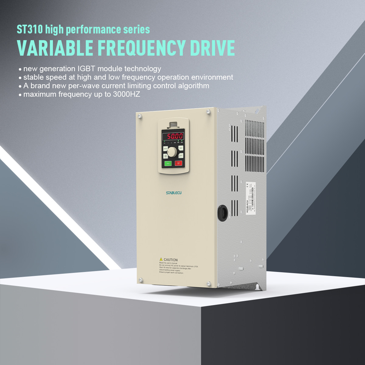 Gray 3 Phase Frequency Converter 15KW 380V Variable Speed Inverter