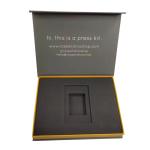 Paperboard Magnetic Giftcard Business NFC Vip Credit Card Packaging Box and