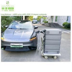 China CTS Charger Ip54 Electric Car Ev Fast Charging Station 40kwh With Battery Portable Ev Car Charger Stations factory