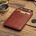 Fashion Style Rfid Blocking Men's Pu Leather Wallet with Zipper and Card Holder
