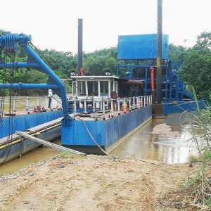 China 150T 14inch Vietnam River Dredge Gold Mining Equipment Has An Hourly Processing Capacity Of 200 Cubic Meters factory