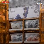 Precise Custom Plexiglass Display Stand Resin Glass Goods Shelf Goods Rack