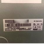55.0 inch ips lcd display P550HVN06.0 AUO Lcd Panel Replace