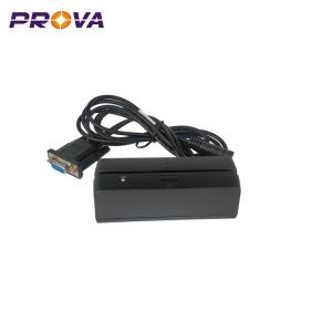 China RS232 Msr Chip Card Reader Writer , 5V Magnetic Swipe Card Reader factory