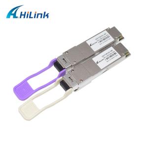 China LC Simplex BiDi QSFP28 Transceiver 80KM Single Fiber Single Mode DDM factory