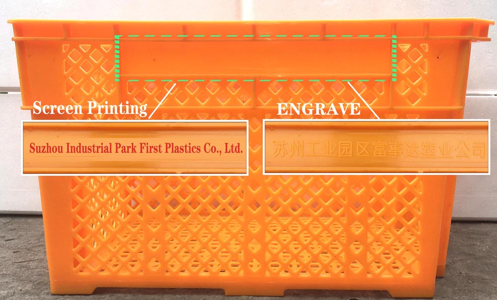 Beverage Bottle Perforated Plastic Crate For Tomatoes Other Fruits
