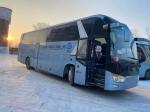 Used Coach Bus 2014 Year 51 Seats Used Kinglong XMQ6128 Bus Team Travel Bus For