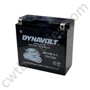 China Dynavolt MG14B-4-C Nano-Gel Battery 12V 12Ah Motorcycle Battery T9 Copper Terminal New Original factory