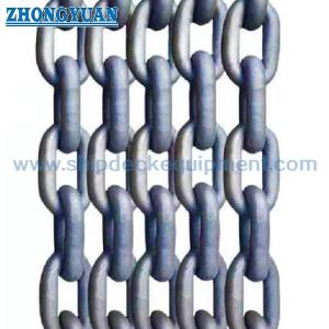 China MIL-C-22521 Open Link Chain Coast Guard Buoy Chain Anchor Chain factory