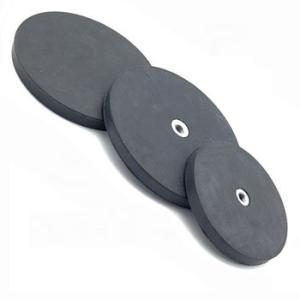 China Rubber Coated Neodymium Disk Magnets factory