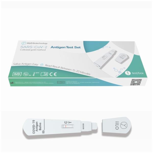 1 Piece Antigen Rapid Test Device Saliva 10-15 Minutes