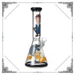 10 Inches Game of Thrones Bong Hand Blown Glass Water Pipe Mix Design In Stock