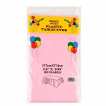 8 Pack 54 inch x 108 inch Premium Plastic Tablecloth Disposable Rectangle Table