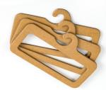 Printed Coat Cardboard Hangers Kraft 2MM Cardboard Clothes Hangers