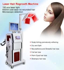 China Vertical PDT LED Light Therapy Machine 650nm Laser Hair Growth Comb factory