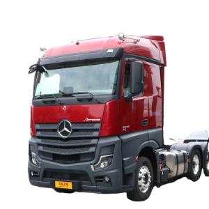 China 10 Wheeler 4x2 6x4 Mercedes Ben-z Actros Cargo Trailer Head Trucks Good Condition 0km Used Passengers 2 Horsepower 450hp factory