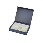 Custom Book Shape Rigid Cardboard Magnetic Closure Gift Box Packaging With EVA