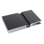 Stair Railings Glassfixed Aluminum Channel Profile for Glass Railing Bracket