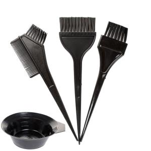 China Disposable Hair Coloring Accessories Bowl / Comb / Brushes set Durable Lightweight factory