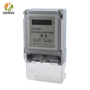 China YEM313DS Factory Single Phase Digital Electronic Watt Hour Energy Meter factory