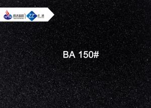 China 90# - 260# Black Aluminum Oxide Fine Grits For Stainless Steel Tableware Polishing factory