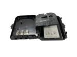 YINGDA 8Ports Fiber Optic Splitter Box for FTTH Drop Cable Distribution Black 8