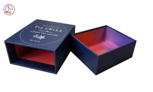 China Customized Decorative Rectangle Gift Packaging Box​ EVA Insert Coated Paper factory