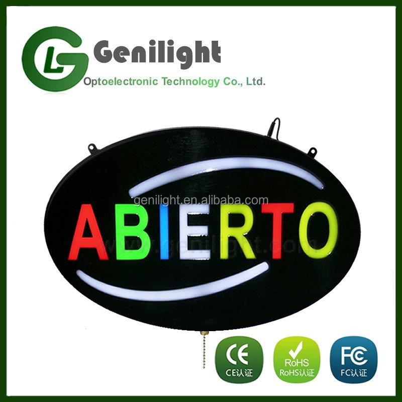 Genilight 56*33 cm LED BRAKES Neon Open Sign for DIY Projects in Retail