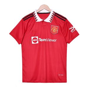 China Manchester United 2022-23 Season Home Fan Version Jersey Support Group Customized Printing Number factory