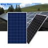 Buy cheap Black 140W Monocrystalline Solar Panels , Portable Small Solar Panels from wholesalers