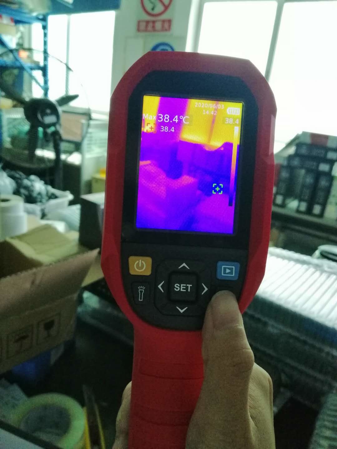 500ms Spotting Scope Temperature Measurement Thermal Camera