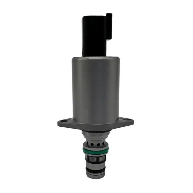 24V EXCAVATOR VALVE HYDRAULIC PART FUEL SOLENOID VALVE 1013365 FOR EXCAVATOR SANY SY215 SY235 SY335