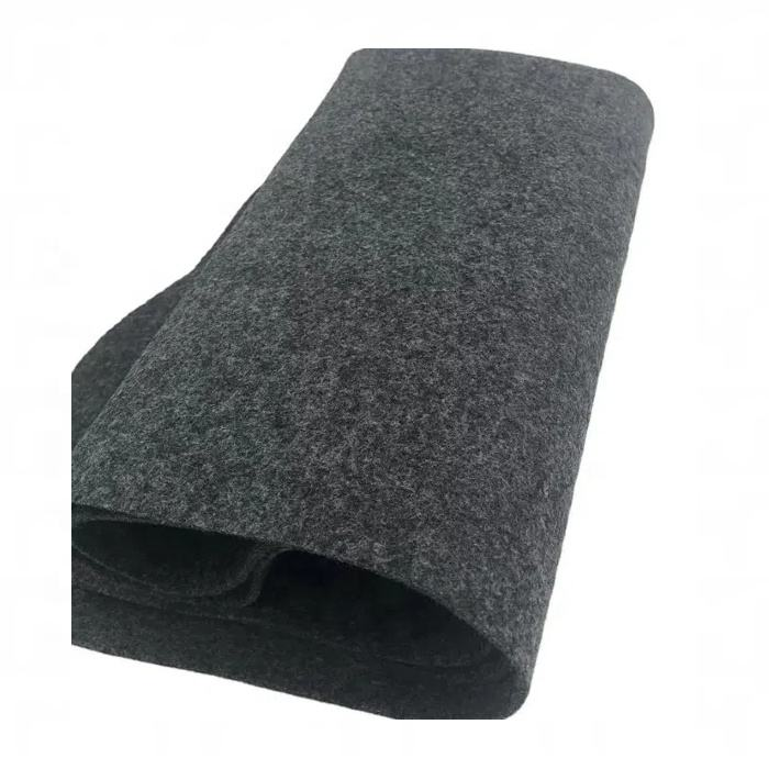 500 Gsm Black Short fiber Polypropylene Nonwoven Geotextile UV-resistant and