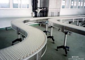 China Degree Stainless Steel Curve Chain Belt Conveyor with Factory Price factory