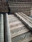 Functional Bamboo Chair Mat Natural Dyed Color Compact Framework