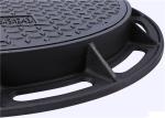 Tank Truck Single Seal Manhole Cover Cast Iron For Main Roads / Plywood Pallets