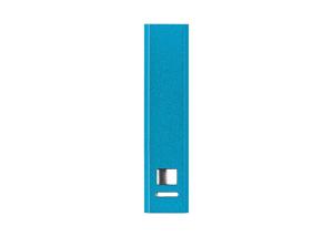 China High Capacity Portable Battery Charger Light Blue Color With Printed Logo factory