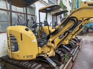 China Used Komatsu PC20MR-2 Crawler Mounted Excavator Original Japan Working In Garden factory