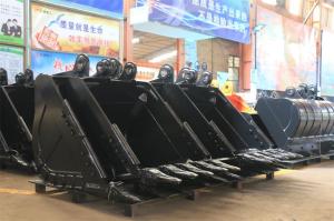 China 0.25cbm Heavy Duty Excavator Bucket Strengthened Structure Wear Resistance factory