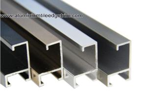 China Anodized Metal Picture Frame Moulding For Certificates On Wall factory