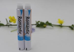 China Empty Collapsible Aluminium Tubes , Screw Cap Cream Metal Tube Packaging factory
