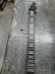 Custom Grand Paddle Guitar Headstock Unfinished Roasted Maple ST Guitar Neck